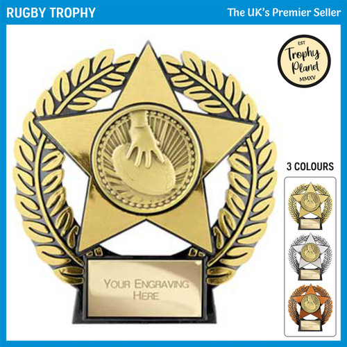 PL25075 Rugby Trophy