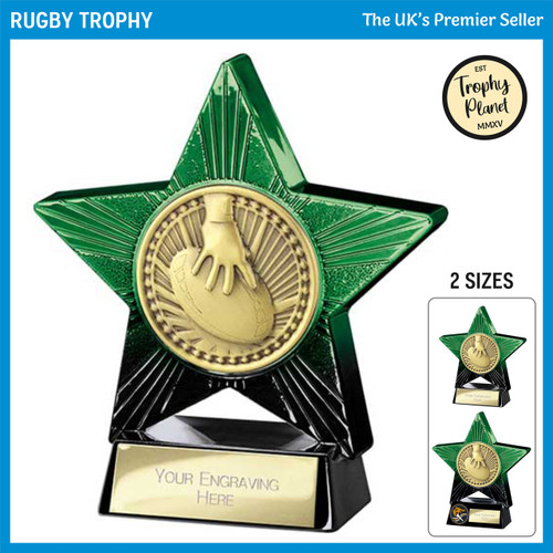 PQ25075 Rugby Trophy