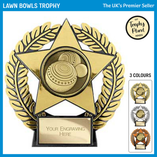 PL25066 Lawn Bowls Trophy