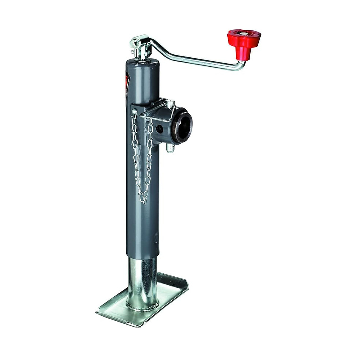 Bulldog 158451 Round Trailer Jack 2,000 lb Side Mount Topwind