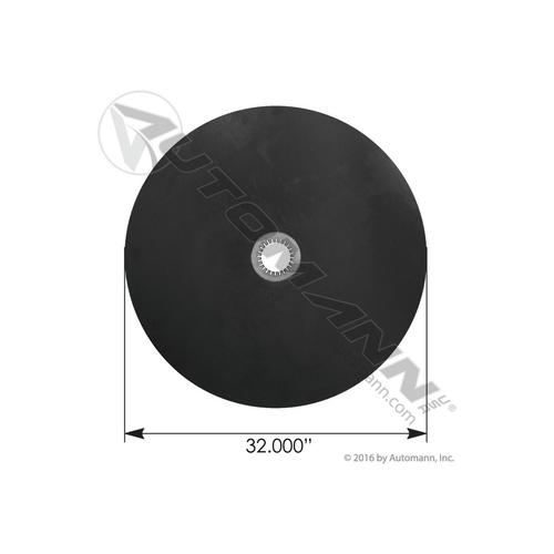 Automann Fifth Wheel Graphite Lube Disc 32In (KPSD32G)