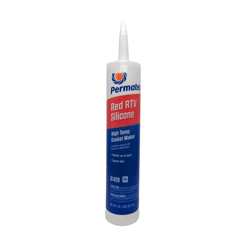 Permatex Hi-Temp Red RTV Silicone Gasket Maker (81409)