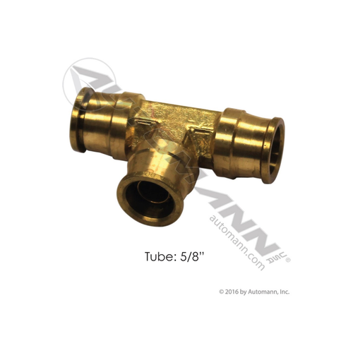 Automann Brass PLC Union Tee 5/8" (177.13B6410)