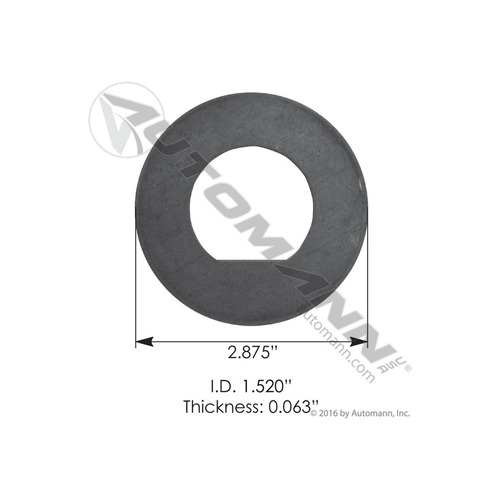 Automann 209.2326 spindle washer