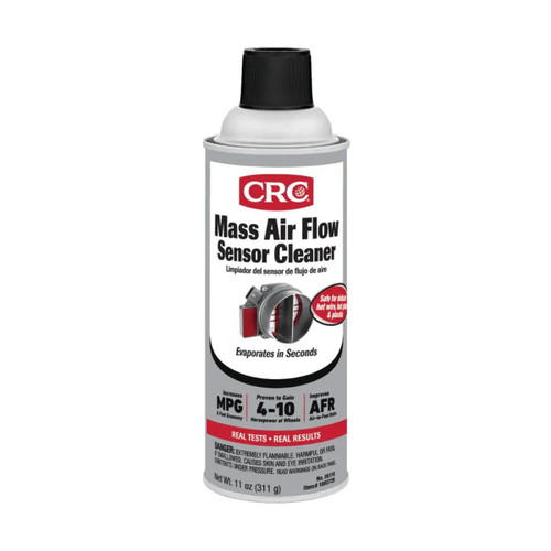 CRC Mass Air Flow Sensor Cleaner 11 oz — Cleans MAF Sensors for Improved Performance & MPG (05110)