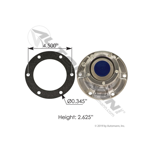 Automann Hub Cap without Side Fill Plug (180.10641)