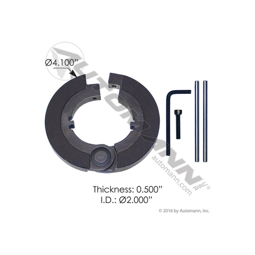 Automann Clutch Brake Hinged 2in 2X Oversize (755.CB313X2)
