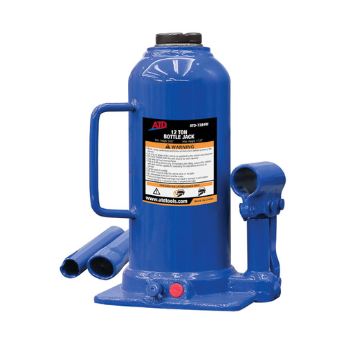 ATD Tools 12 Ton Hydraulic Side Pump Bottle Jack (7384W)