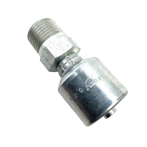 Gates 4G6MP MegaCrimp Male Pipe Swivel Straight Connector