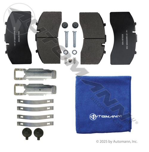 Automann air disc brake pad set 26K