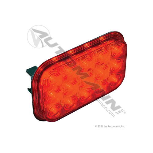 Automann S/T/T Light LED 3-1/2in X 5-1/4in Red (571.LD45R15)