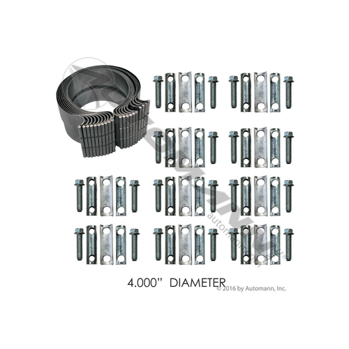 Automann T-Band Clamp Preformed Torca 4in (562.U3104ABK-T)