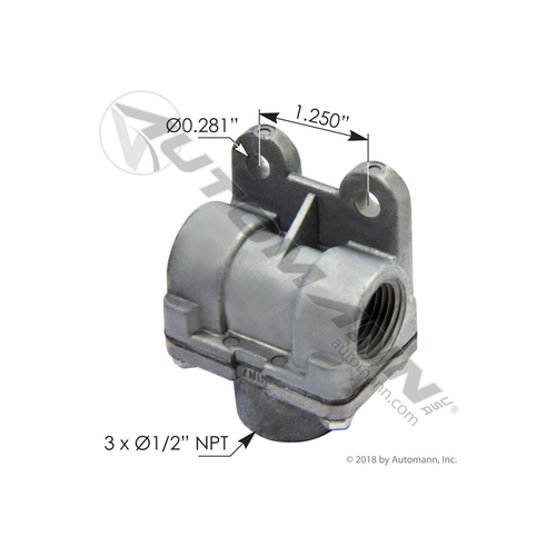 Automann Fuel Return Flow Splitter Tee High Flow (572.1035)