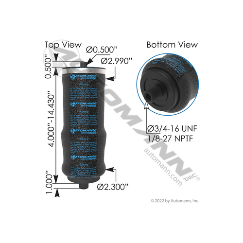 Automann air spring cabin Western Star ABSZ70-7045
