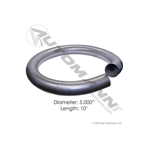 Automann Flex Tubing 5in x 10ft 409SS (562.U7250-10SS)