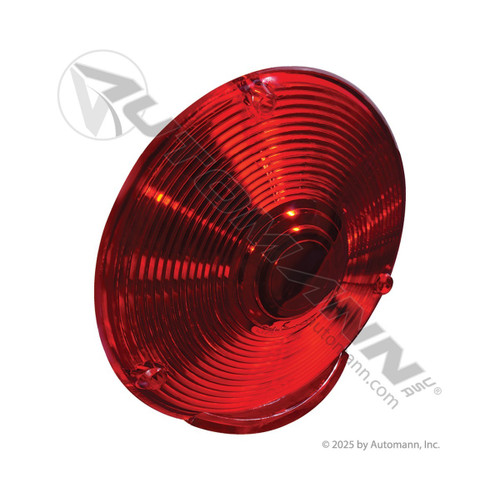 Automann Lens 4in 3 Hole Red (571.LG23R.1)