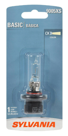 Sylvania 9005XS Basic Halogen Headlight Bulb | 9005XSBP