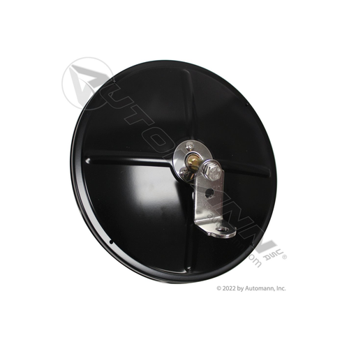 Automann convex mirror steel black 8.5 inch
