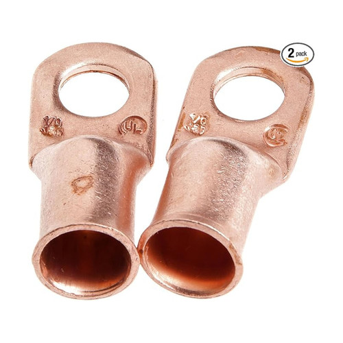Forney Lug for Number 1/0 Cable, 3/8 in Stud, Premium Copper (60096)
