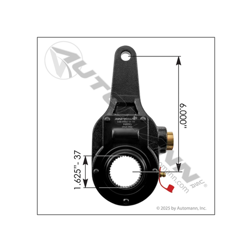 Automann Manual Slack Adjuster 6" (134.3741)