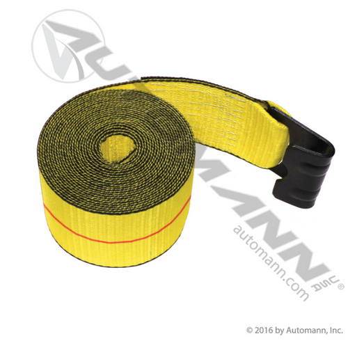 Automann 573.D430FH winch strap 4 inch x 30 feet