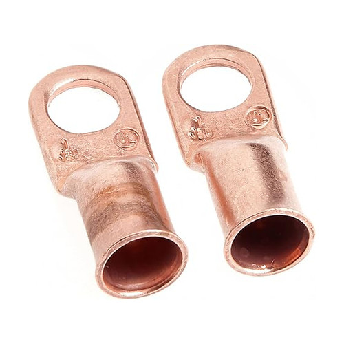 Forney Lug for Number 1 Cable, 3/8 in Stud, Premium Copper (60095)
