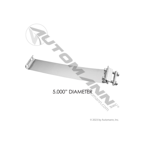 Automann Band Clamp Flat Torca 5in S.Steel (562.U3205SS-T)