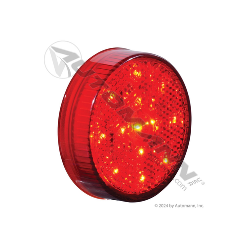Automann Marker Light Reflex LED 2-1/2in Red (571.LD11R7)