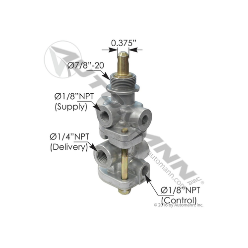 Automann PP7 Type Control Valve 40 PSI (170.288239) Automann PP7 Type Control Valve 40 PSI (170.288239)