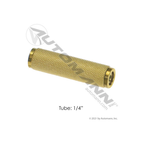 Automann brass PLC union 1/4 inch 177.13B624