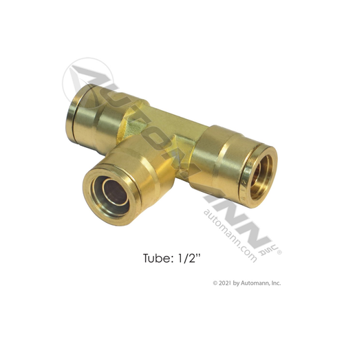 Automann Brass PLC Union Tee 1/2" (177.13B648)