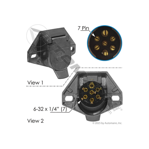 Automann Socket Heavy Duty 7 Pin (179.1017HD)