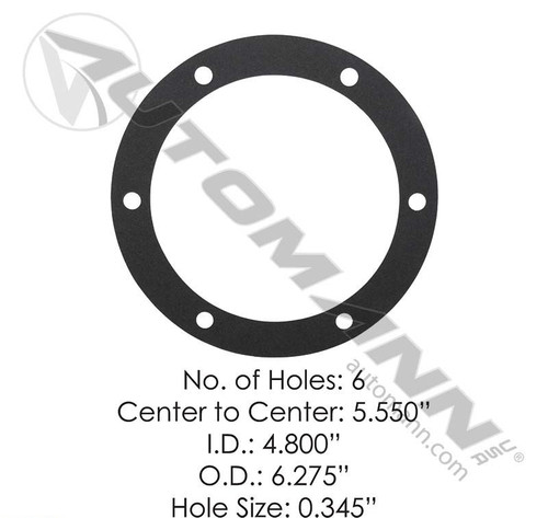 Automann Gasket 6 Hole Type (180.10619.1)