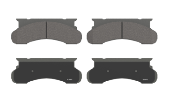 Wagner Brakes ThermoQuiet MX450 Semi-Metallic Front Disc Brake Pad Set