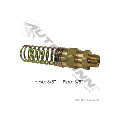 Automann Hose Coupling with Spring 3/8IN x 3/8NPT (177.16936C) Automann Hose Coupling with Spring 3/8IN x 3/8NPT (177.16936C)