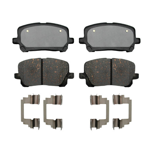 AC Delco Semi-Metallic Front Disc Brake Pad Set (14D923CHF1)