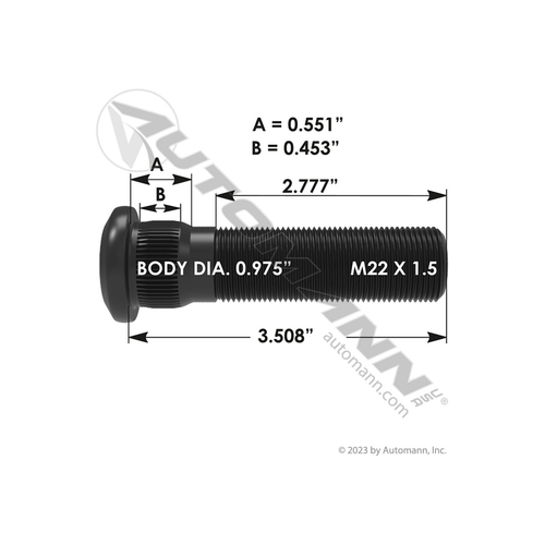 Automann Wheel Stud (2016347)