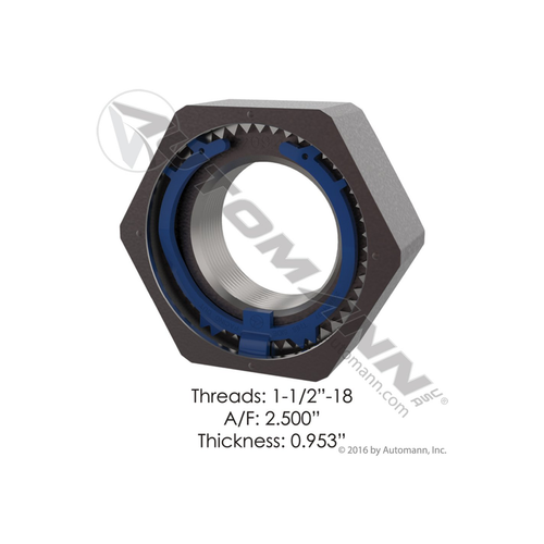 Automann Unitized Spindle Nut (209.4837)