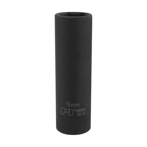 Performance Tool M866 1/2" Drive 16mm Impact Socket