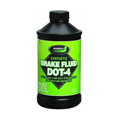 Johnsen’s Premium DOT 3 Brake Fluid, 12 oz (5012)