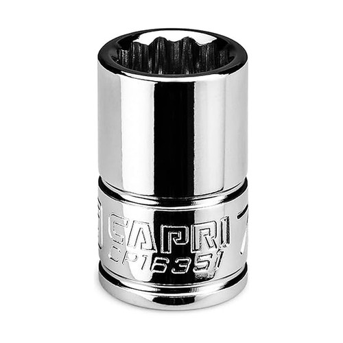 Performance Tool 3/8″ Drive 7/16″ 6‑Point SAE Deep Socket (W38514)