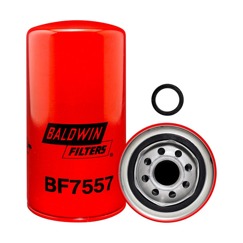 Microlite Extra-Long Life Fuel Spin-On Filter (5 Nominal / 20 Absolute µm) for Cummins & Heavy-Duty Equipment (BF7557)