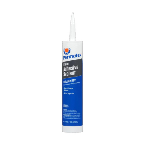 Permatex 80855 clear RTV silicone sealant