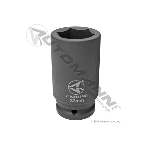 Automann Impact Socket 33mm 6PT Deep (210.3433MD)