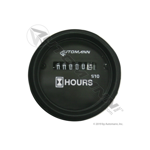 Automann 178.1025 hourmeter 2-1/16 inch diameter gauge