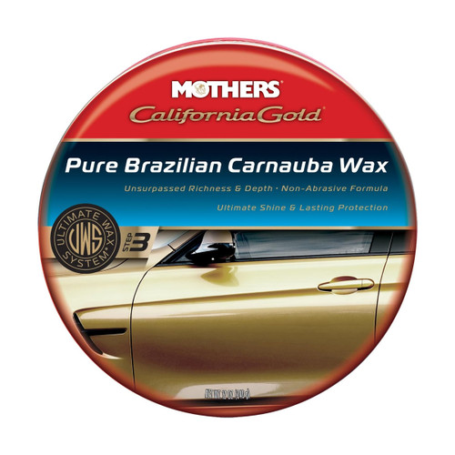 Mothers California Gold Original Carnauba Cleaner Wax, 12 oz Paste (05550)