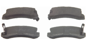 Wagner QC325 ThermoQuiet Ceramic Rear Disc Brake Pad Set