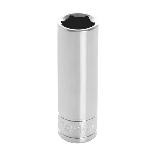 Performance Tool 3/8 drive 14mm deep socket W38414