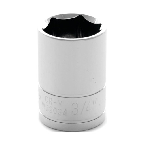 Performance Tool 1/2″ Drive 3/4″ SAE Chrome Socket (W32024)