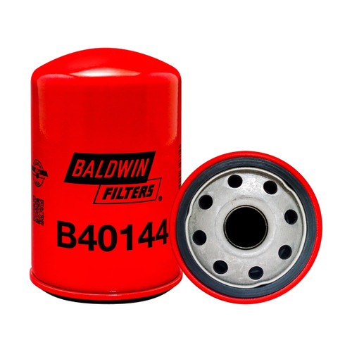 Baldwin Full-Flow Lube Spin-On Oil Filter for Heavy-Duty Diesel Engines (B40144)
